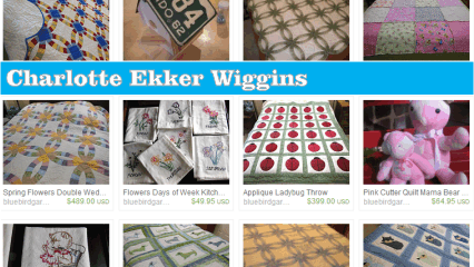eshop at Charlotte Ekker Wiggins's web store for American Made products